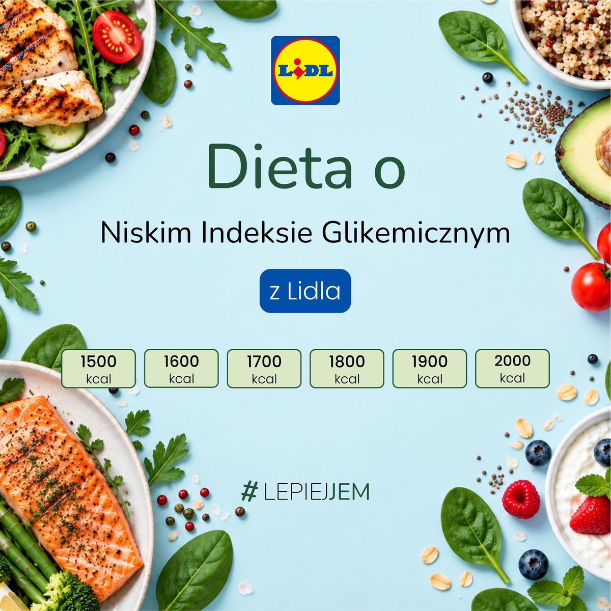 Dieta Niski Indeks Glikemiczny z Lidla