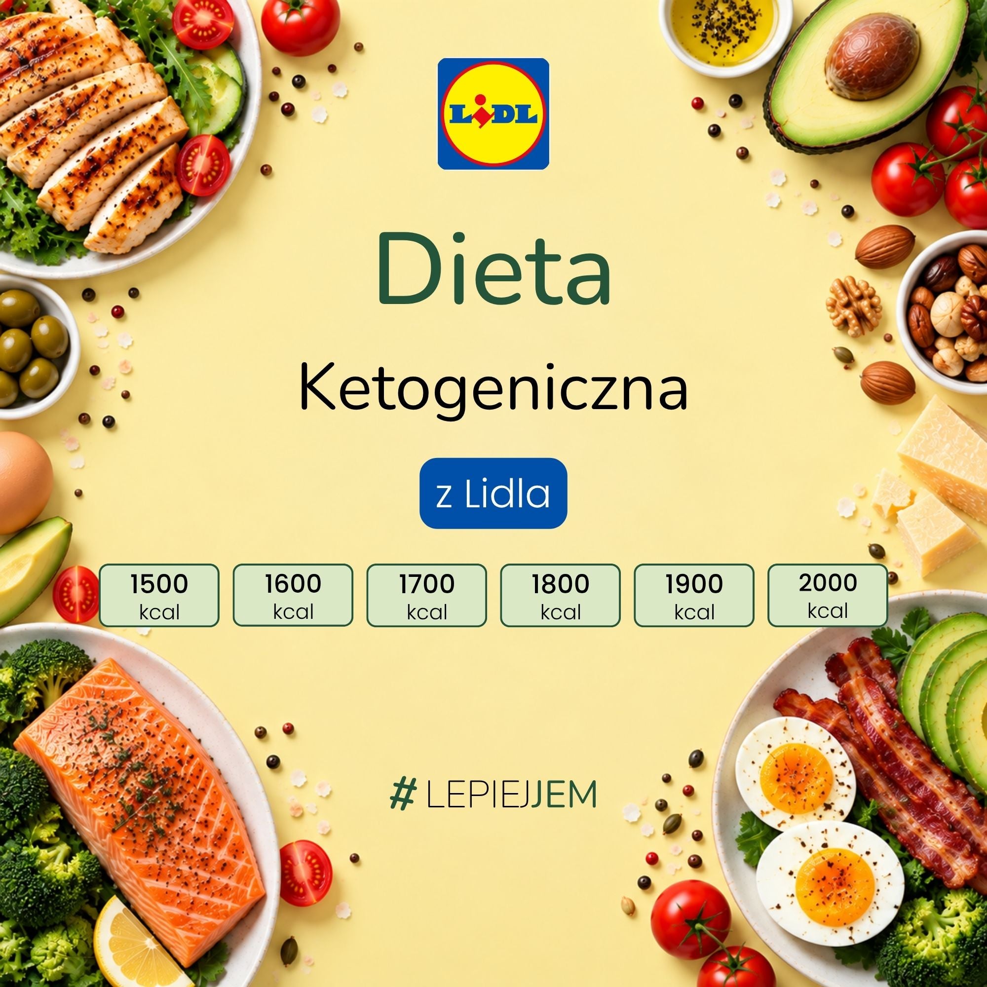 Dieta KETO z Lidla