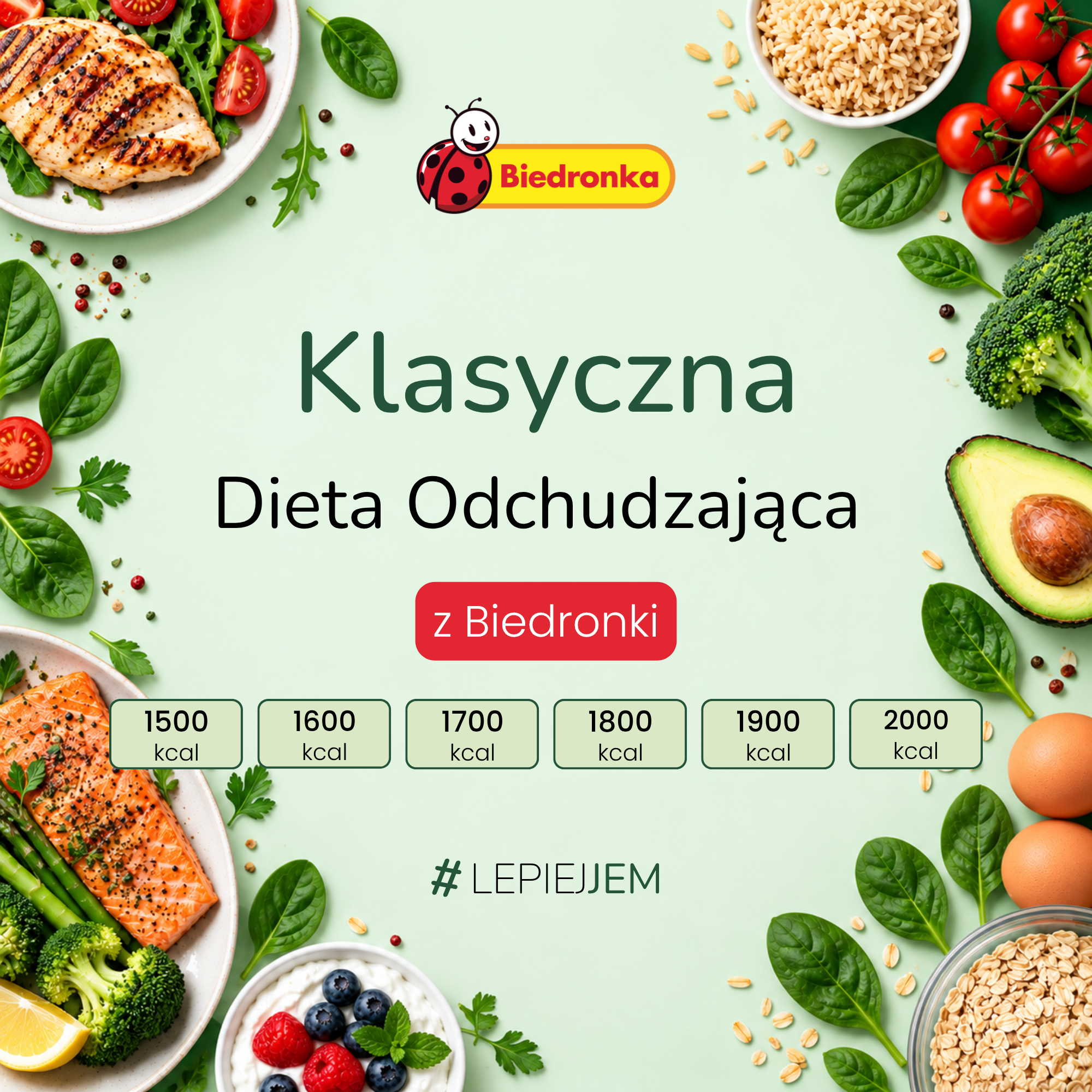 Klasyczna Dieta Odchudzająca z Biedronki